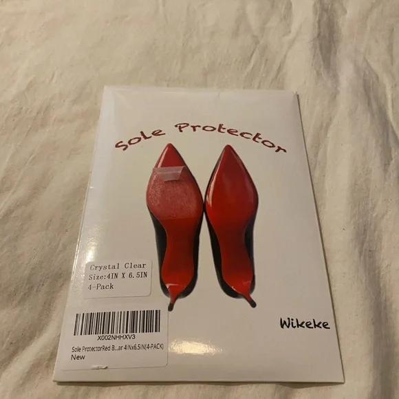 Red Sole Protector for Women Shoes - Picture 1 of 6